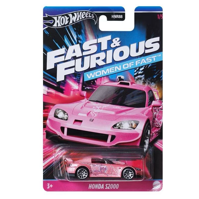 Hot Wheels Fast & Furious Honda S2000 (Category: Vehicle & Diecast Models) located in Iloilo. Submitted by itsjujuu_ (Listing ID 1422273626, Image 1). Description: - Hot Wheels Fast & Furious diecast car - Model: Honda S2000 (Pink) - Part of the Women of Fast collection - 1/5 in the series - Brand new, in original packaging.