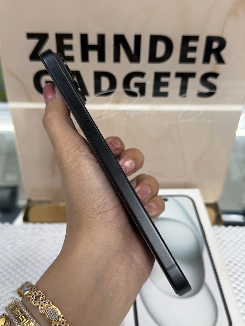 iPhone 15 PLUS 128GB OPENLINE (NTC APPROVED) (Category: iPhone 15 Series) located in San Juan City. Submitted by desireebayal96 (Listing ID 1422267711, Image 2). Description: iPhone 15 Plus (BLACK) * 128GB * NTC APPROVED * OPENLINE * ANY SIM * 96% BATTERY HEALTH (ORIGINAL NOT BOOSTED CAN CHECK 3UTOOLS) * 97% SMOOTH * NO ISSUE * NO HISTORY OF REPAIR * NO ICLOUD ISSUE * NOT REFURBISHED * FACE ID & TRUETONE WORKING * WITH CORD TYPE-C * WITH BOX SAME