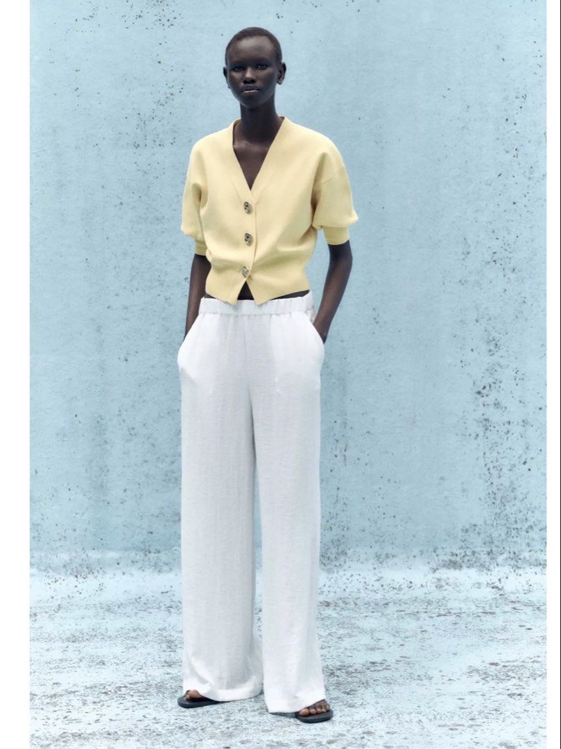 LF: Zara Short Sleeve Cardigan (Category: Coats, Jackets and Outerwear) located in Paranaque City. Submitted by destashing_moma (Listing ID 1422361928, Image 2). Description: LOOKING FOR!! Size small please Please pm me if you have.