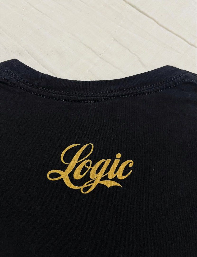 Logic x Written & Directed by Bobby Tarantino Tee (Category: Tshirts & Polo Shirts ) located in Subic. Submitted by quickieflips (Listing ID 1422281549, Image 3). Description: Logic x Written & Directed by Bobby Tarantino Shirt Missing tag Super beefy collar / neckline Size: Large Dimension: 22” x 29” Issue: 1 tiny pinhole 600 php Shipping fee will be shouldered by the buyer Location: Olongapo / Subic.