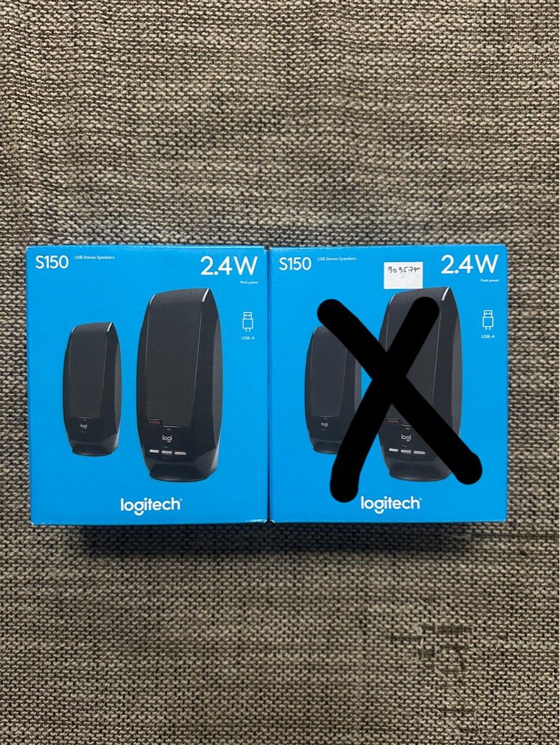 Logitech S150 USB Speakers (Category: Soundbars, Speakers & Amplifiers) located in Makati City. Submitted by jerbinator11 (Listing ID 1422260515, Image 1). Description: Brand new 100% original, sealed 1 available left.