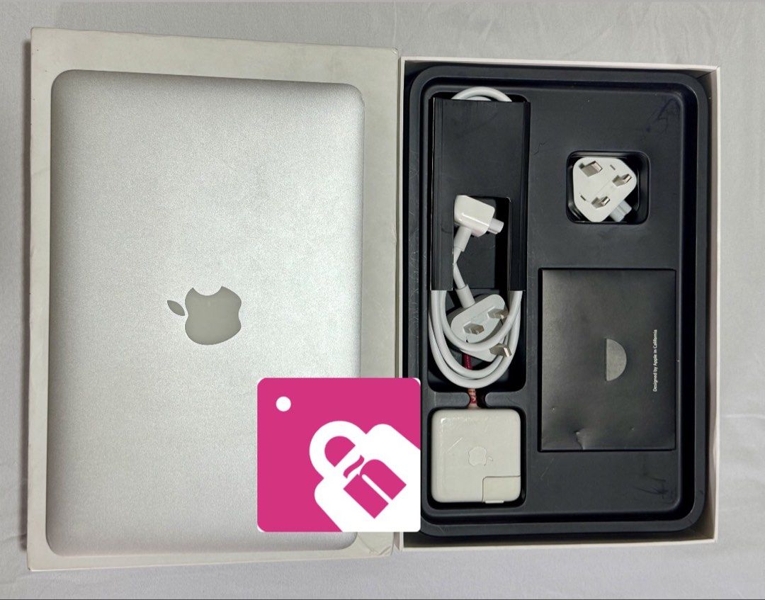 MacBook Air 11-inch (Early 2014 model) (Category: Laptops & Notebooks) located in Antipolo. Submitted by nyeahsells (Listing ID 1422324055, Image 3). Description: Pre-loved Macbook Air 11-inch Early 2014 Model No: A1465 11.6/1.4GHz/4GB/128GB Flash storage Flaw: defective space bar RFS: decluttering Details: - purchased in Power Mac SM Marikina last January 2015 - complete inclusions (outbox, unit, charger, adapter, manual) - no apple stickers inc