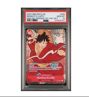 monkey.d.luffy (Secret Rare) Grand Asia Open 2024, Hobbies & Toys