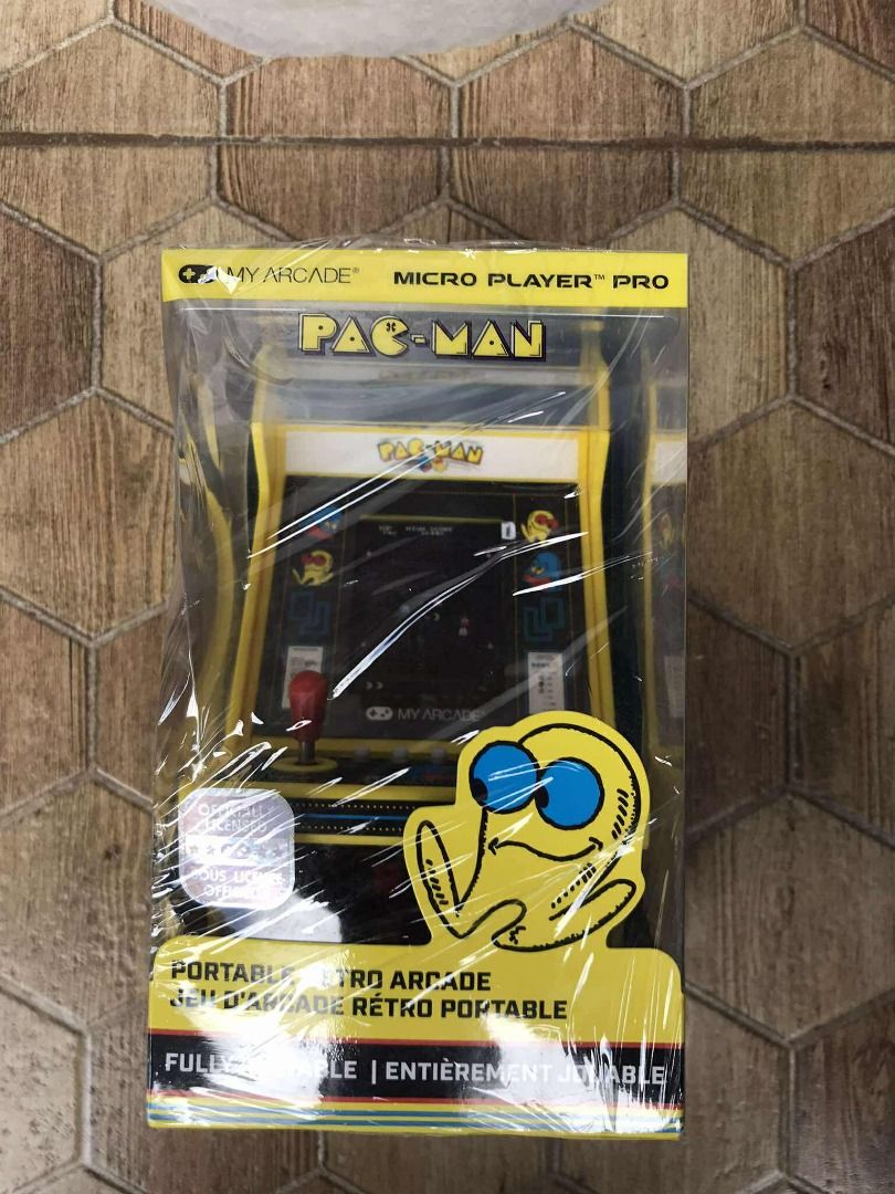 My Arcade Pac-Man Micro Player Pro 6.75" Mini Arcade Machine Portable Video Game (Category: Others) located in Santa Rosa. Submitted by aeonkraft2026 (Listing ID 1422283312, Image 2). Description: My Arcade Pac-Man Micro Player Pro – 6.75" Mini Arcade Machine 🕹️ Relive the classic arcade fun with PAC-MAN, one of the most iconic games ever, enjoyed by generations with over 400 million copies sold worldwide! Guide PAC-MAN through mazes, eat the do