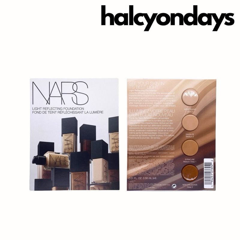 NARS Light Reflecting Foundation (Sample Card) (Category: Makeup) located in San Mateo. Submitted by halcyondays_ (Listing ID 1422309626, Image 1). Description: NARS Light Reflecting Foundation (Sample Card) TAKE NOTE: as shown on the photo.