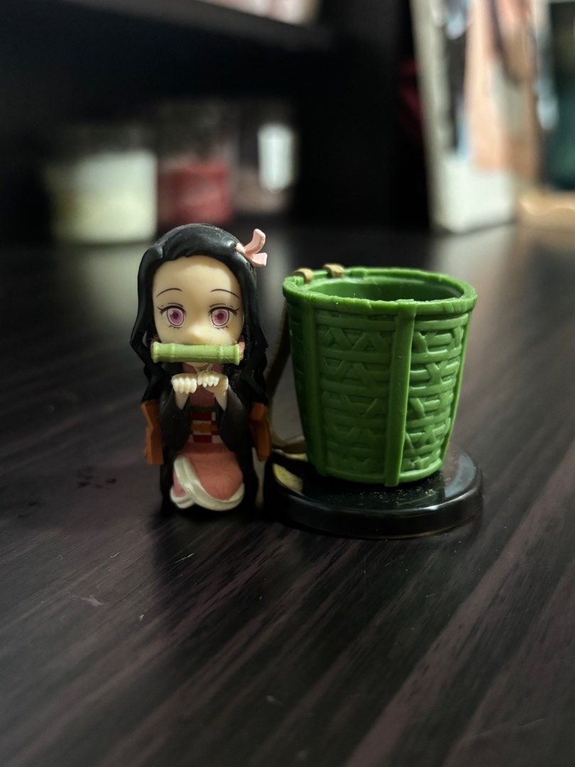 Nezuko in Basket Collectible Figure (Category: Figurines & Statues) located in Pasay City. Submitted by myungjunnahh (Listing ID 1422304039, Image 2). Description: - bought for 600 from anime conventions - rfs: decluttering - no box - no issues - MOP: gcash - sf is shouldered by the buyer - strictly no cancellation of order, no return, no refund .