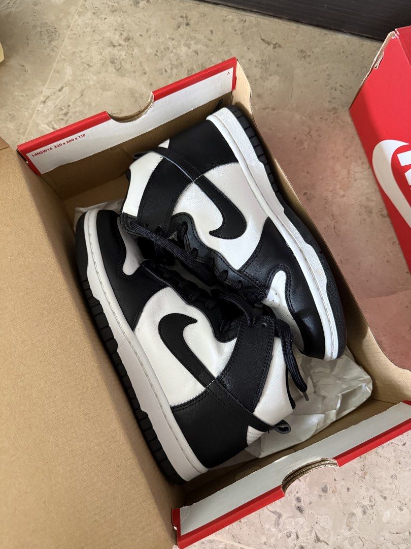 nike dunk high size 4