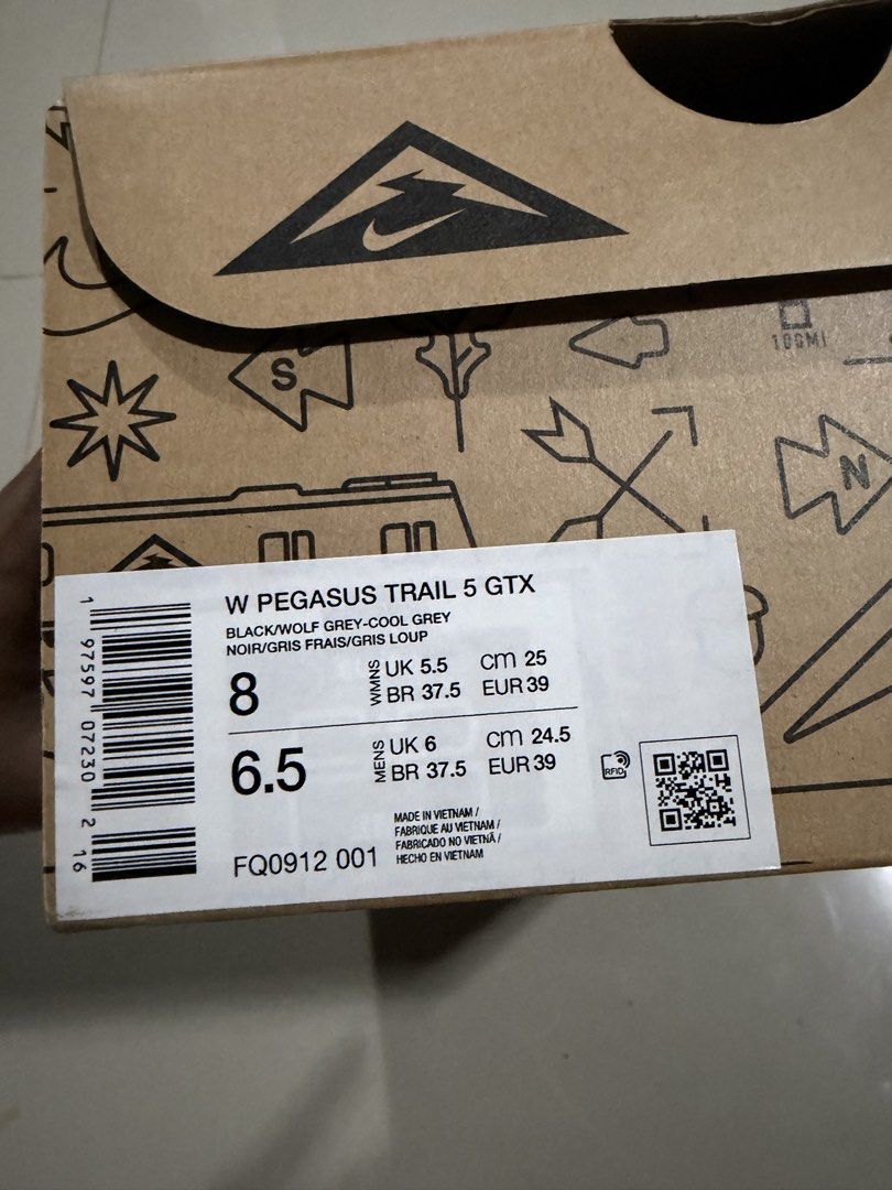 Nike W Pegasus Trail 5 GTX Black (Category: Sneakers) located in Lucena. Submitted by te_arts (Listing ID 1422286506, Image 3). Description: kunin nyo na to!!.