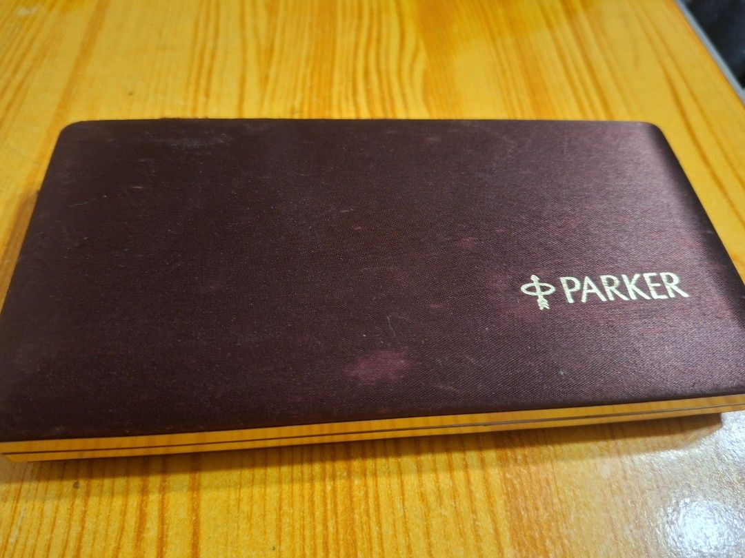 PARKER BALLPOINT PEN (Category: Stationery & School Supplies) located in Manila. Submitted by racomanikanik (Listing ID 1422335016, Image 2). Description: - PARKER ballpoint pen - Black with gold accents - Includes original case - Well-maintained condition - Classic and elegant design.