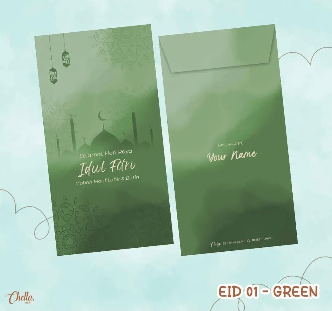 PREMIUM Customized envelope customized raya envelope customized hari ...