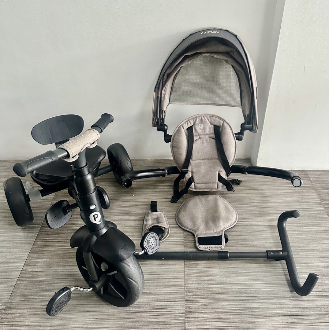 QPlay Rito Star Tricycle (Category: Infant Playtime) located in Makati City. Submitted by jerbinator11 (Listing ID 1422259257, Image 1). Description: 100% complete with accessories. Pm for more details RFS: my child prefers using a bike Located in Makati near MRT Buendia. Can do free delivery near the area.
