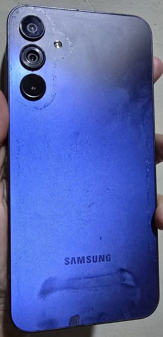 Samsung A15 4/128 Blue Black Defective (Category: Samsung) located in Antipolo. Submitted by rafisonlineshoppe (Listing ID 1422322302, Image 2). Description: Samsung A15 4/128 Blue Black low current / dead boot Issues shown on photos Smart locked with box 1999.