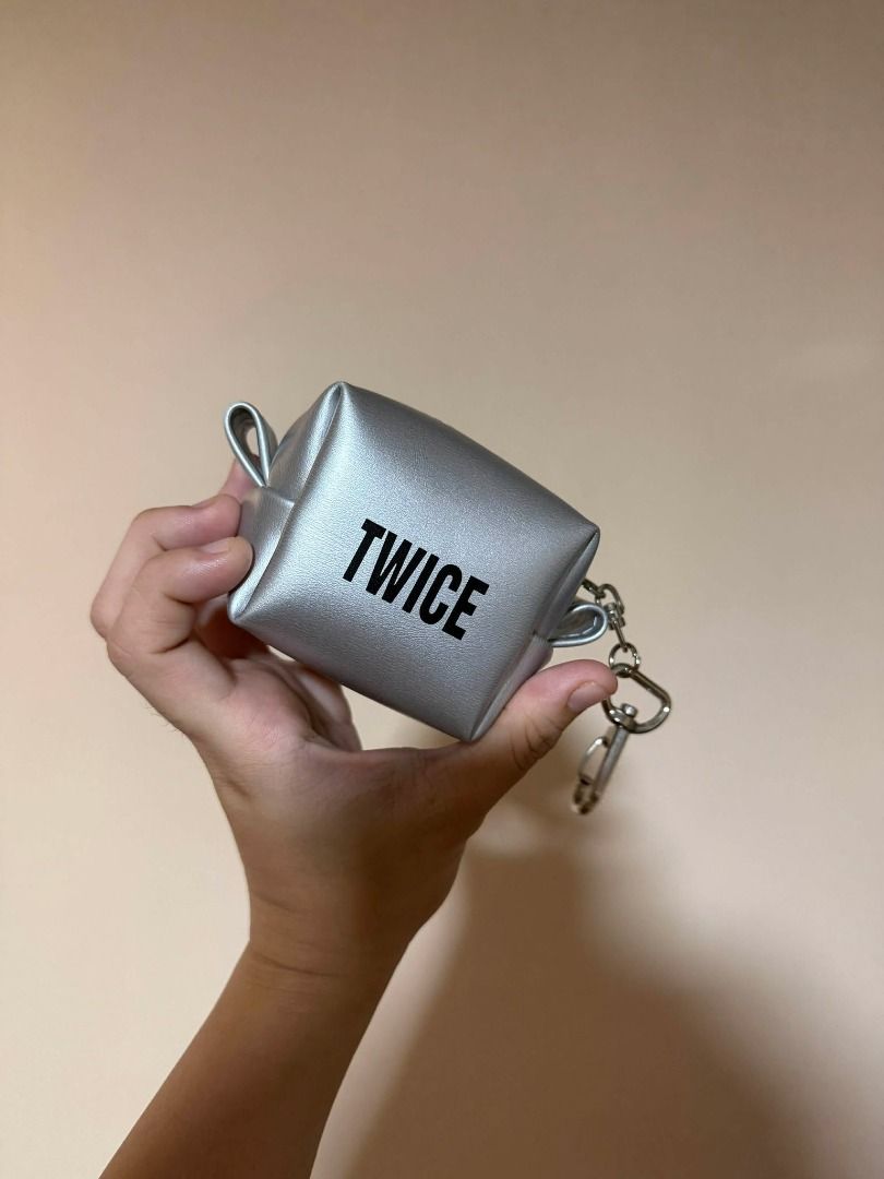 TWICE This Is For World Tour Keychain Pouch (Category: Purses & Pouches) located in Quezon City. Submitted by cgemb024 (Listing ID 1422240491, Image 1). Description: - Official This is For Concert Merch - Includes chain and clasp - Designed for small items - See Tag inside, proof its official RFS: Need Funds.