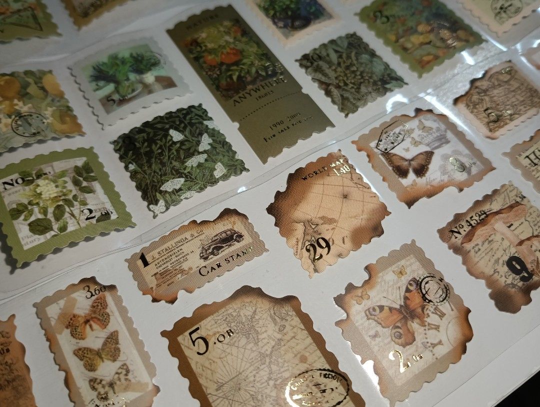 Vintage Style Decorative Stickers (Category: Art & Prints) located in Tagum. Submitted by bibisell7 (Listing ID 1422339721, Image 2). Description: 1-1.5 m each style (5 style).