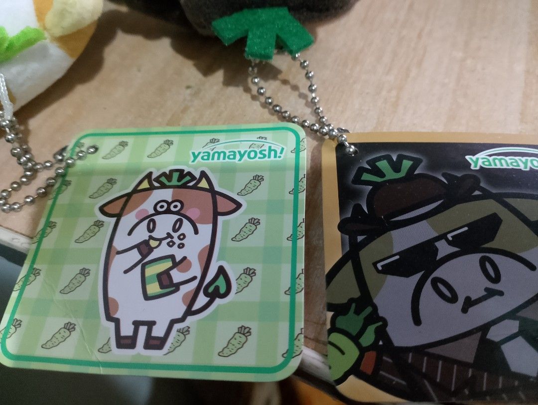 Yamayosh! Cow Plushies (Category: Plushies & Soft Toys) located in Manila. Submitted by truebear.98f91e (Listing ID 1422270951, Image 2). Description: - Adorable Yamayosh! cow plush toys. - One cow plushie wears a suit and sunglasses. - The other has a playful design. - Both plushies include tags. - Perfect for collectors or gifts. - Soft and huggable..