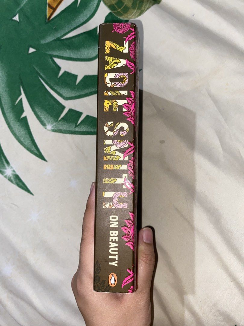 Zadie Smith On Beauty Paperback (Category: Storybooks) located in Valenzuela. Submitted by lilychouchousether (Listing ID 1422349194, Image 2). Description: Copy of Zadie Smith's novel, "On Beauty." It was shortlisted for the Man Booker Prize in 2005. The book is a paperback edition published by Penguin. The back cover includes quotes from The New York Times, Evening Standard, and The Guardian. It is a Granta Best Young British Novelist 2013 and 