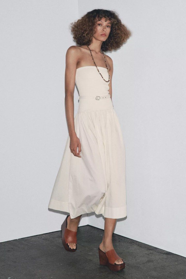 ZARA Dress With Belt (Category: Dresses) located in Quezon City. Submitted by soldbypam (Listing ID 1422285811, Image 1). Description: Price on tag 2395 Fits L-XL Last price posted Low ballers will not be entertained.