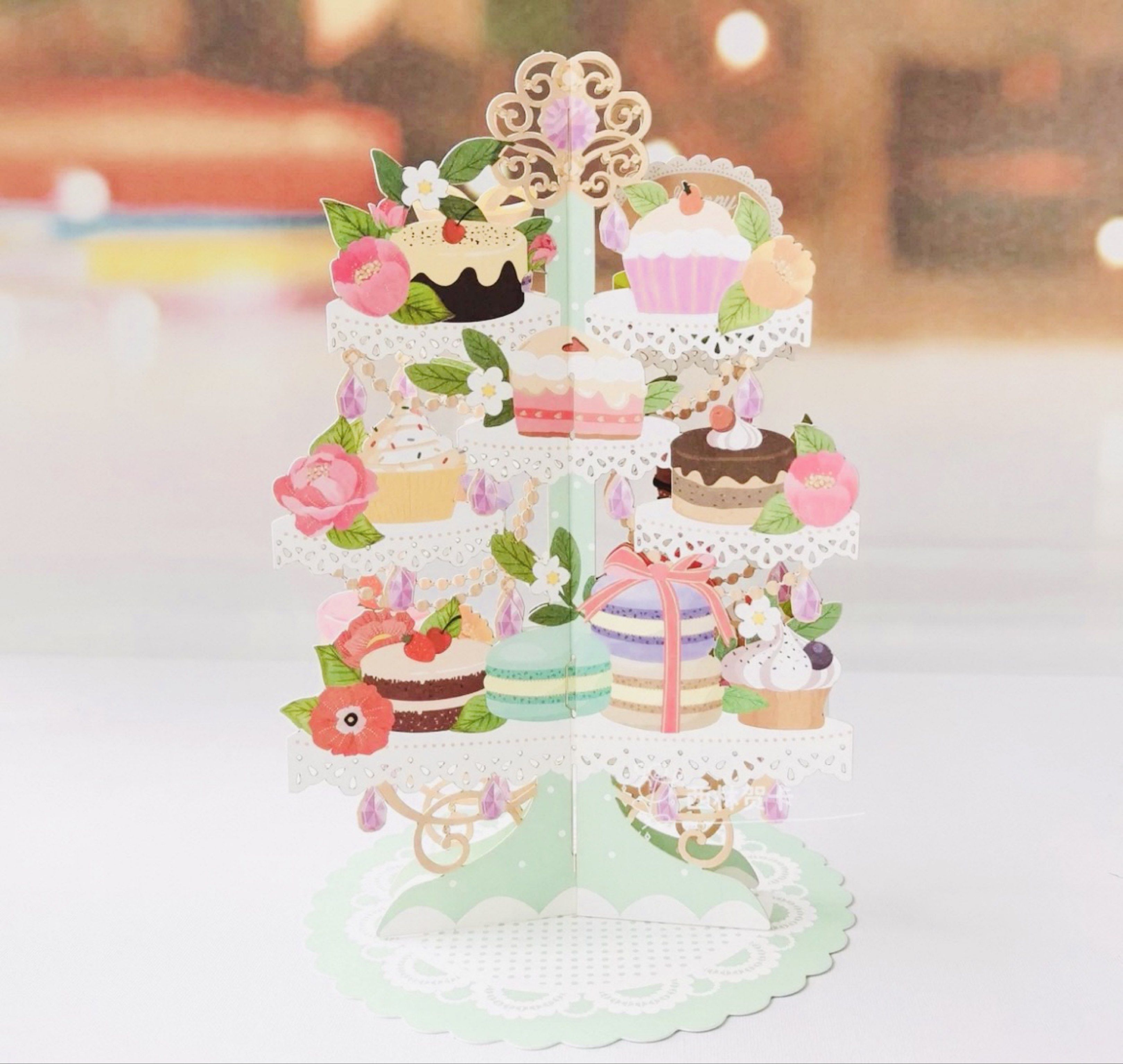 預訂品🛫🍰🧁💌法式蛋糕甜品燙金立體生日卡 生日蛋糕卡 結婚卡 情人節卡 求婚卡 示愛卡 祝福咭 立體紙藝燙金賀卡 賀咭 立體卡 紙雕 珍藏收藏 BIRTHDAY CARD WEDDING LOVE GREETING CARD CELEBRATION VALENTINES CARD （分類：文具及工藝 - 畫作及印刷品）位於 Hong Kong。 由 swroom 提交（商品編號 1419319813，圖片 2）。簡介： 💖$60 張，全新現貨一張 🎁節日銷情迅速請早訂購，售完即止‼️ 🛍更多卡通精品玩具FOLLOW US ： carousell.com/swroom 📥INBOX 購買請提供以下資料 ： ▫️付款方式 : PAYME / FPS / ALIPAYHK ▫️郵寄方式： 📮 $6 up 本地平郵 📦 SF順豐到付 ❌ 不設面交 ❣️ 確認全數付款後訂貨約 1-2 星期後 貨到安排寄出 ❣️ 💮相關產品推介 💮 現貨👰🤵💌法式蕾絲婚禮花園燙金立體結