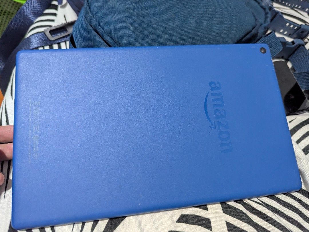 Amazon Fire HD 10 Tablet 10.1" HD display 32GB (7th gen) (Category: Android) located in Muntinlupa City. Submitted by southpointproject (Listing ID 1419347366, Image 2). Description: Selling my pre-loved Amazon Fire Tablet. This has been a reliable device primarily used for watching YouTube and streaming movies. Key Specs: Storage: 32GB internal storage Usage: Perfect for YouTube, Netflix, and light browsing. Condition: Smooth performance for vid