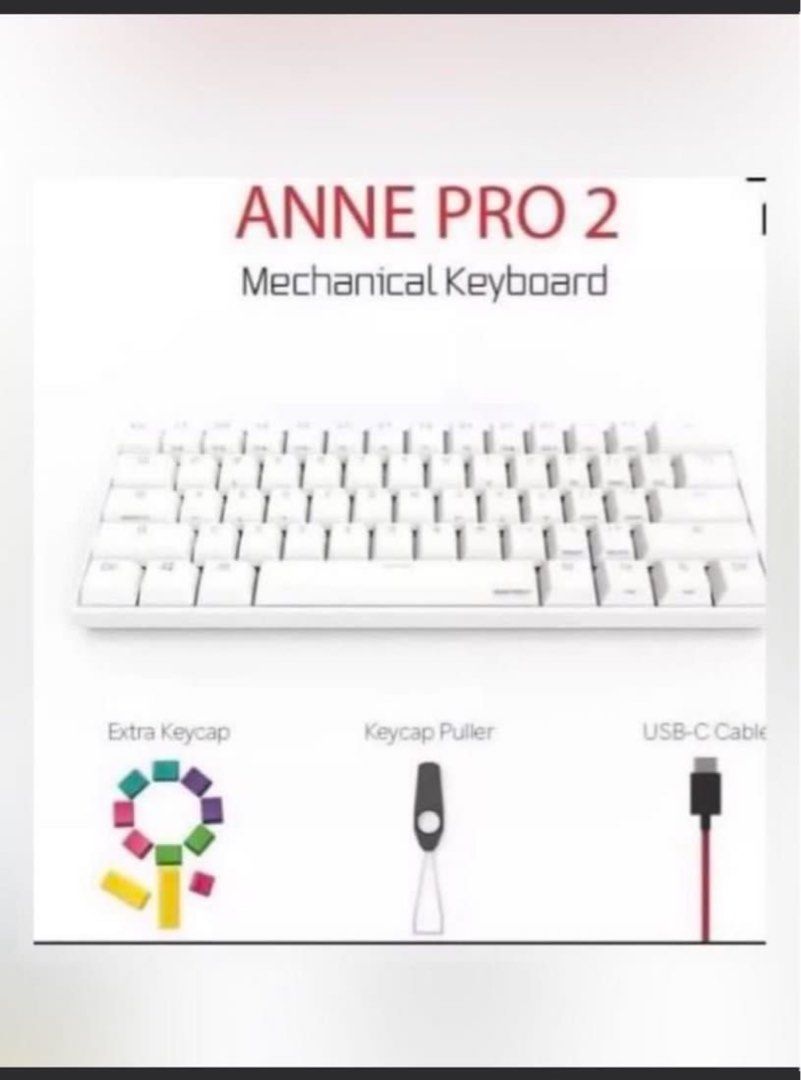 Anne Pro 2 Mechanical Keyboard, Computers & Tech, Parts & Accessories ...