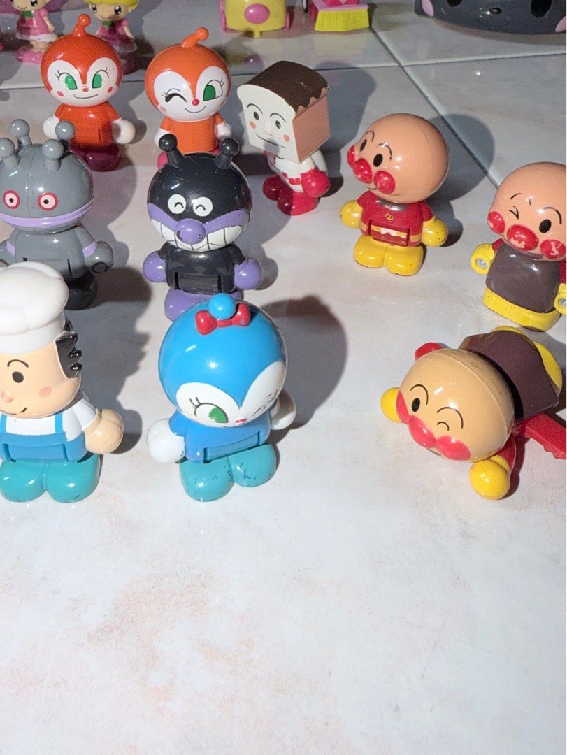 Anpanman Toy Figures Set, Hobbies & Toys, Toys & Games on Carousell