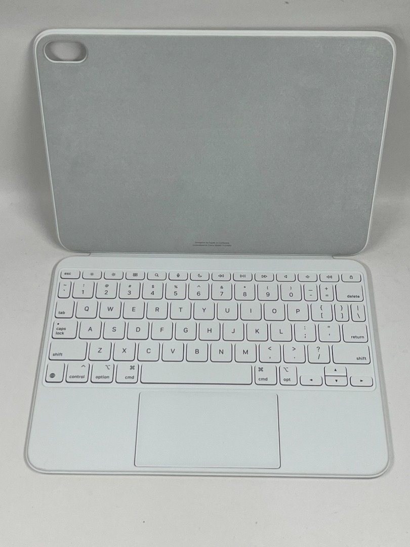 Apple 巧控鍵盤 10.9吋 白 (英文版,無注音) 90成新 功能正常 #keyboard_249, 電腦及科技產品, 電腦周邊產品 ...
