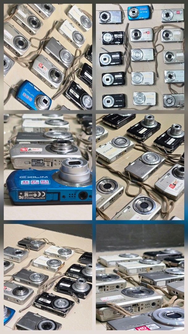 Casio Exlim (Untested) (Category: Cameras) located in Pasig City. Submitted by da_stone (Listing ID 1419390689, Image 1). Description: - Casio Exlim Digicam - Unknown issues 300 - 500 Each (Negotiable).