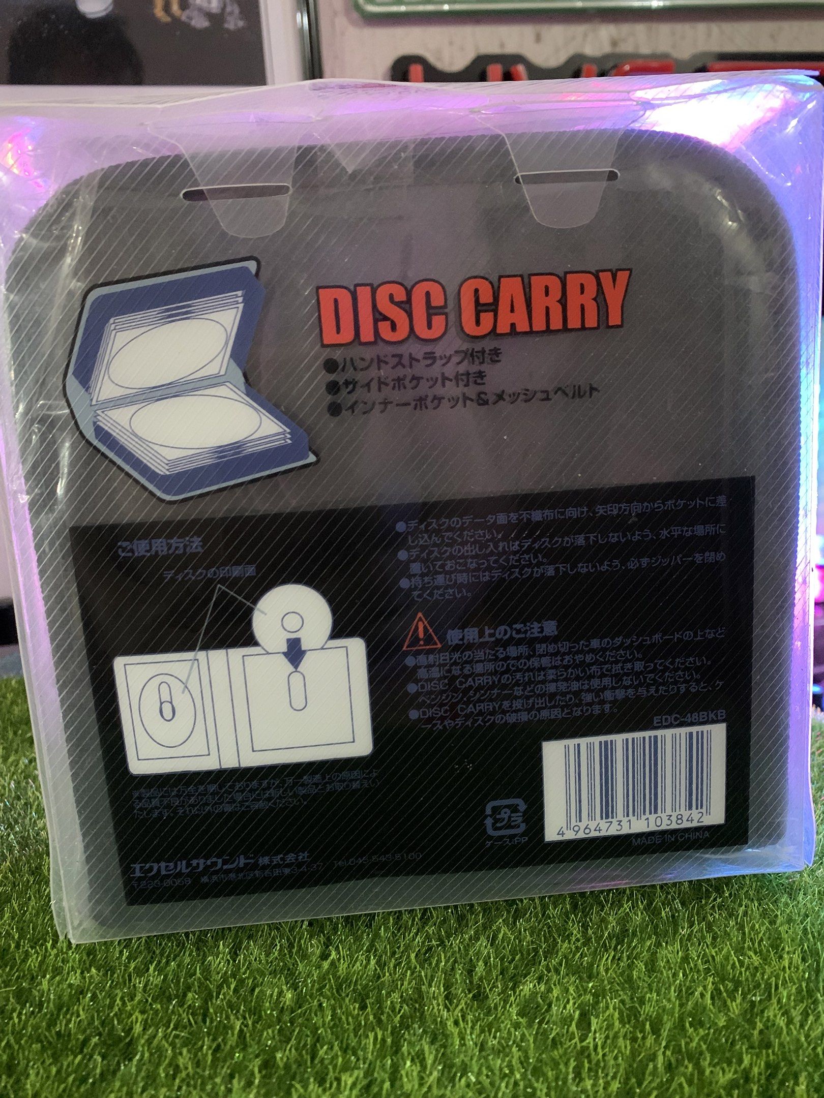 CD-DVD-CDr- Case- Disc carry- CD Booklet- Compact disc- Not Case Logic (Category: Portable Audio Accessories) located in Binangonan. Submitted by memphis_raines (Listing ID 1419259249, Image 3). Description: New unused.
