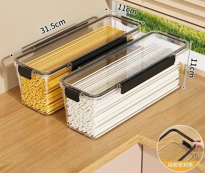 Clear Acrylic Spaghetti Pasta Storage Container445494863364116481