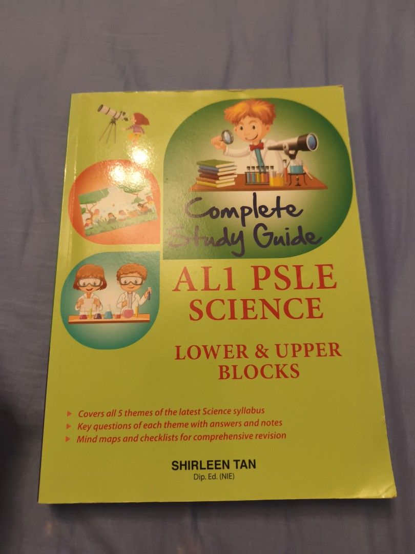 Complete Study Guide: PSLE Science Revision Notes, Hobbies & Toys ...
