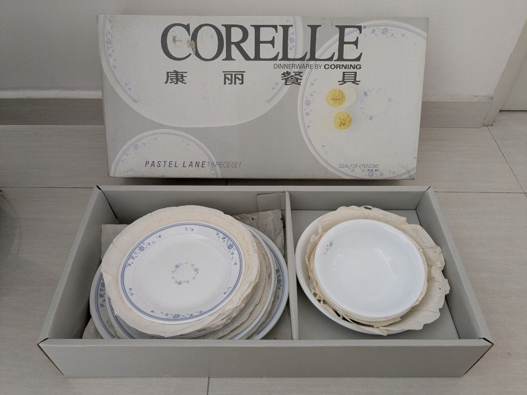 Corelle Pastel Lane 18-Piece Dinnerware Set445253602173921280