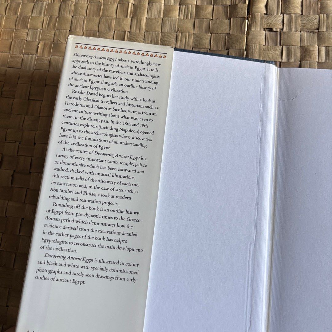 Discovering Ancient Egypt by Rosalie David (Category: Storybooks) located in Quezon City. Submitted by thevanitybookshop (Listing ID 1419359251, Image 2). Description: .
