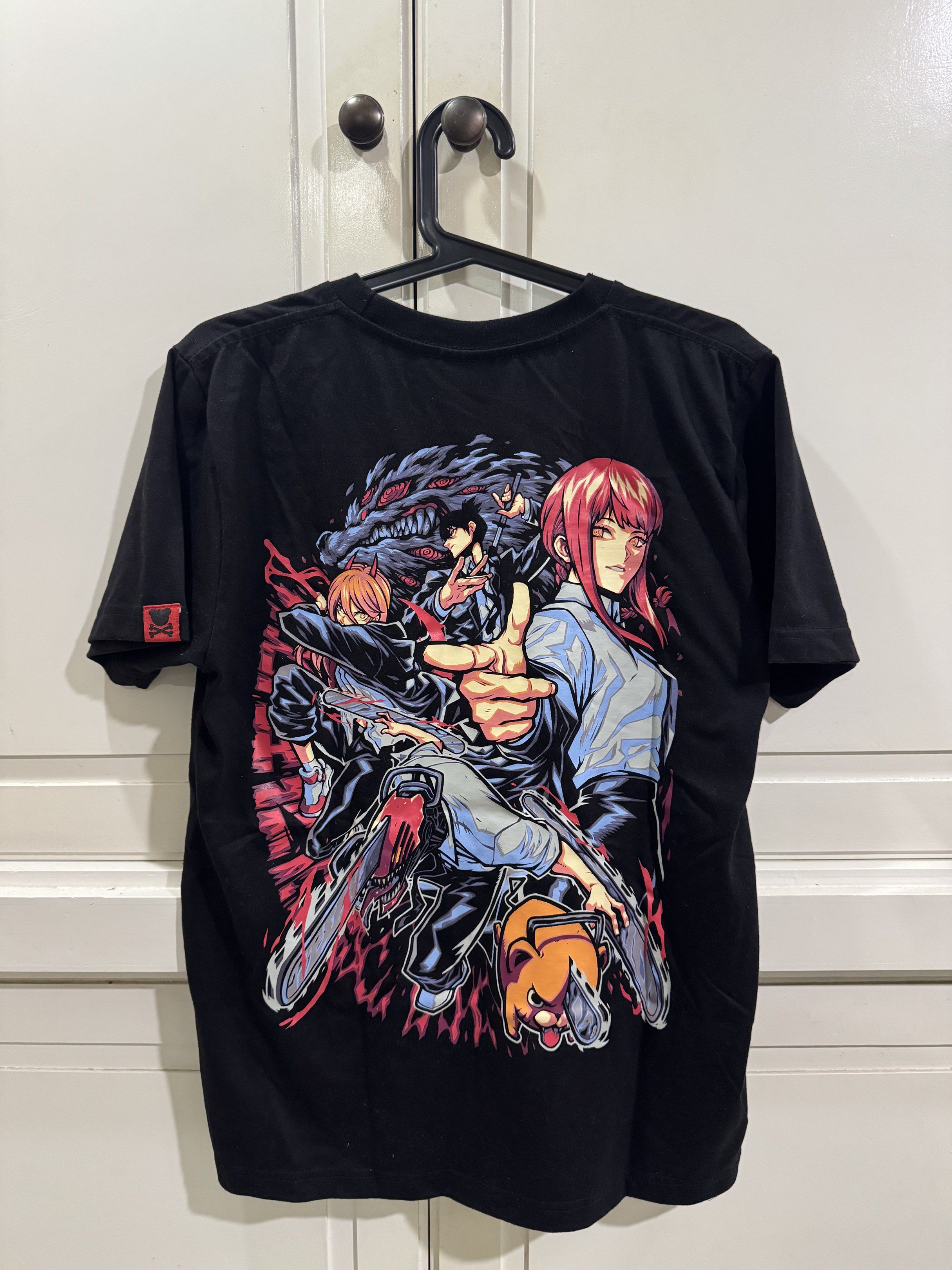 Doodle Toons Chainsaw Man T-shirt (Category: Tshirts & Polo Shirts ) located in Santa Rosa. Submitted by yagamibunny (Listing ID 1419299172, Image 1). Description: -Size: Medium -Clear Washtag -Used only a few times -OG Price: ₱899.