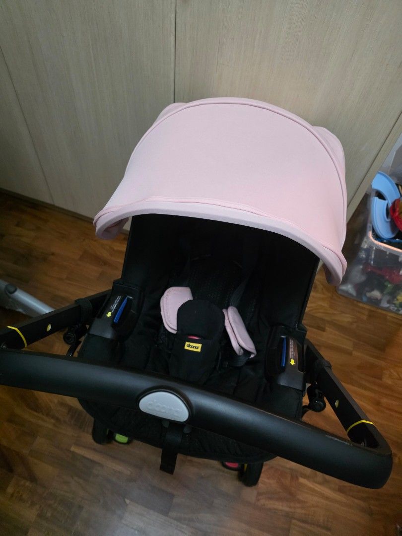 Doona Stroller - Pink with newborn inserts, Babies & Kids, Going Out ...