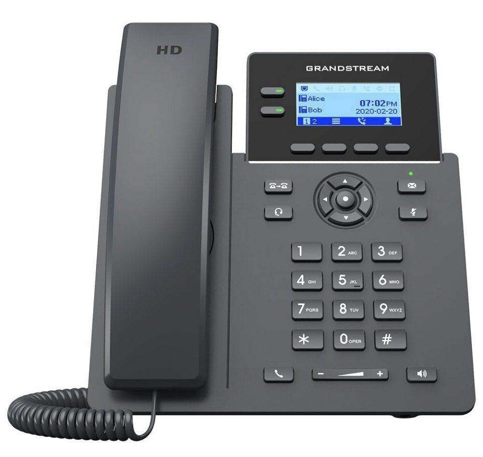 Grandstream GRP2602 2-Line Essential IP Phone - Brand New