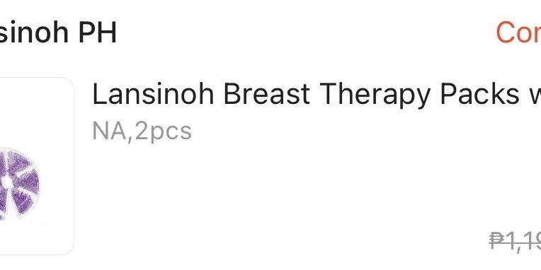 Lansinoh Breast Therapy Packs with Soft Covers (Category: Breastfeeding & Bottle Feeding) located in Mandaluyong City. Submitted by jara68494 (Listing ID 1419355603, Image 2). Description: Lansinoh Breast Therapy Packs with Soft Covers Brand New Never opened see proof of purchase.