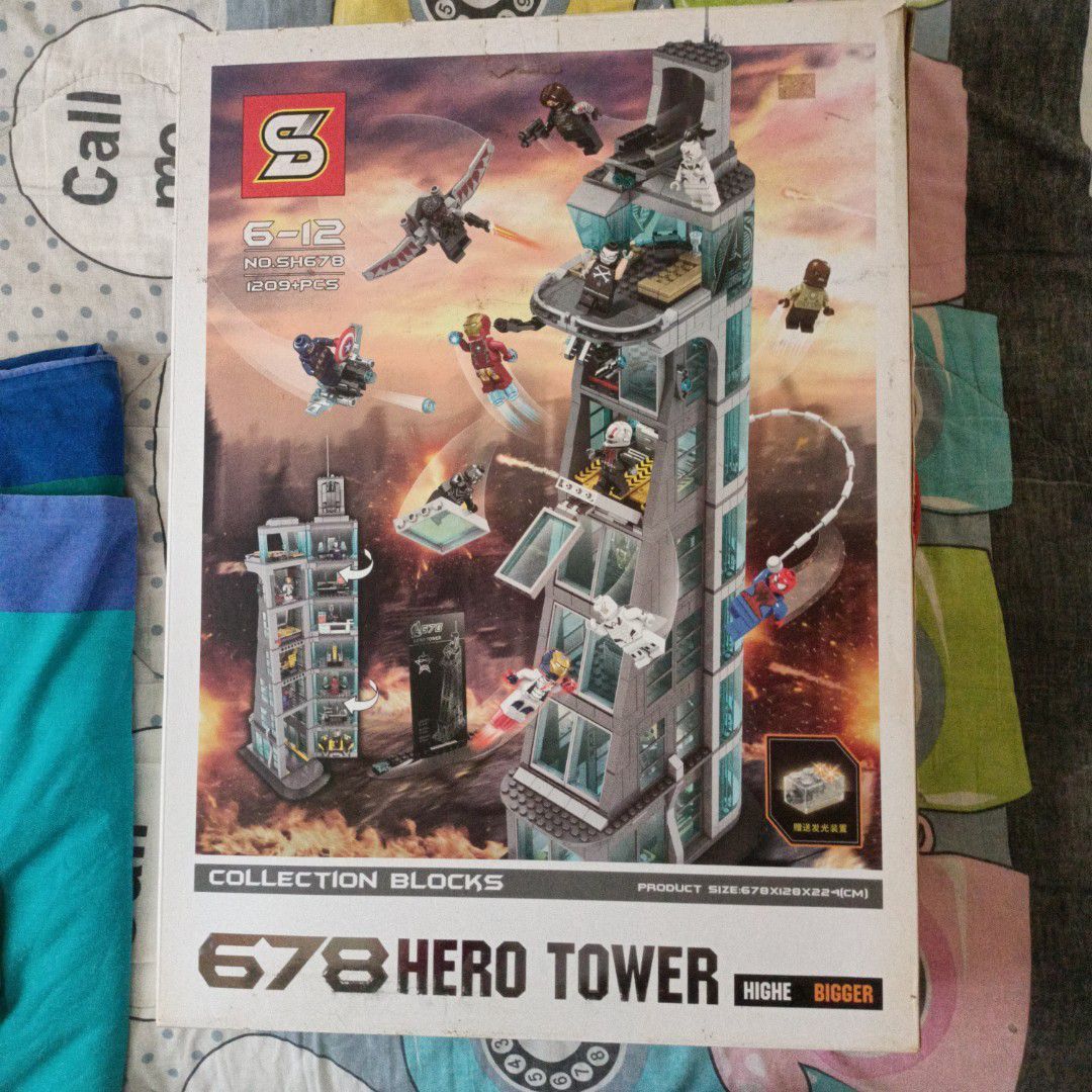 Lego compatible brand SY: Avenger Hero tower SH678, Hobbies & Toys ...