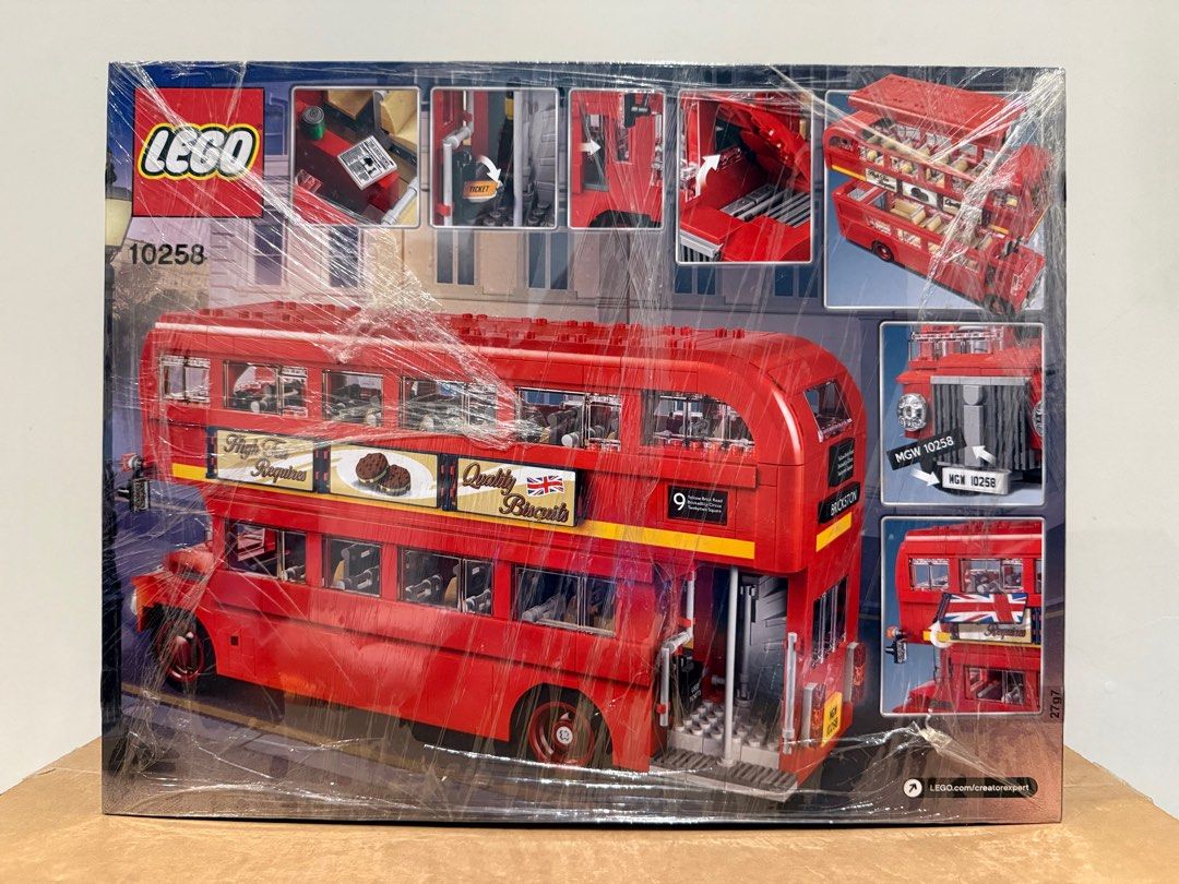 LEGO Creator Expert 10258 London Bus (Category: Lego & Building Sets) located in Quezon City. Submitted by lightningrush (Listing ID 1419199958, Image 2). Description: LEGO Creator Expert London Bus 10258 - Brand new and sealed - 1686 pieces Fast pickup from QC or San Juan. Can also arrange for shipping..
