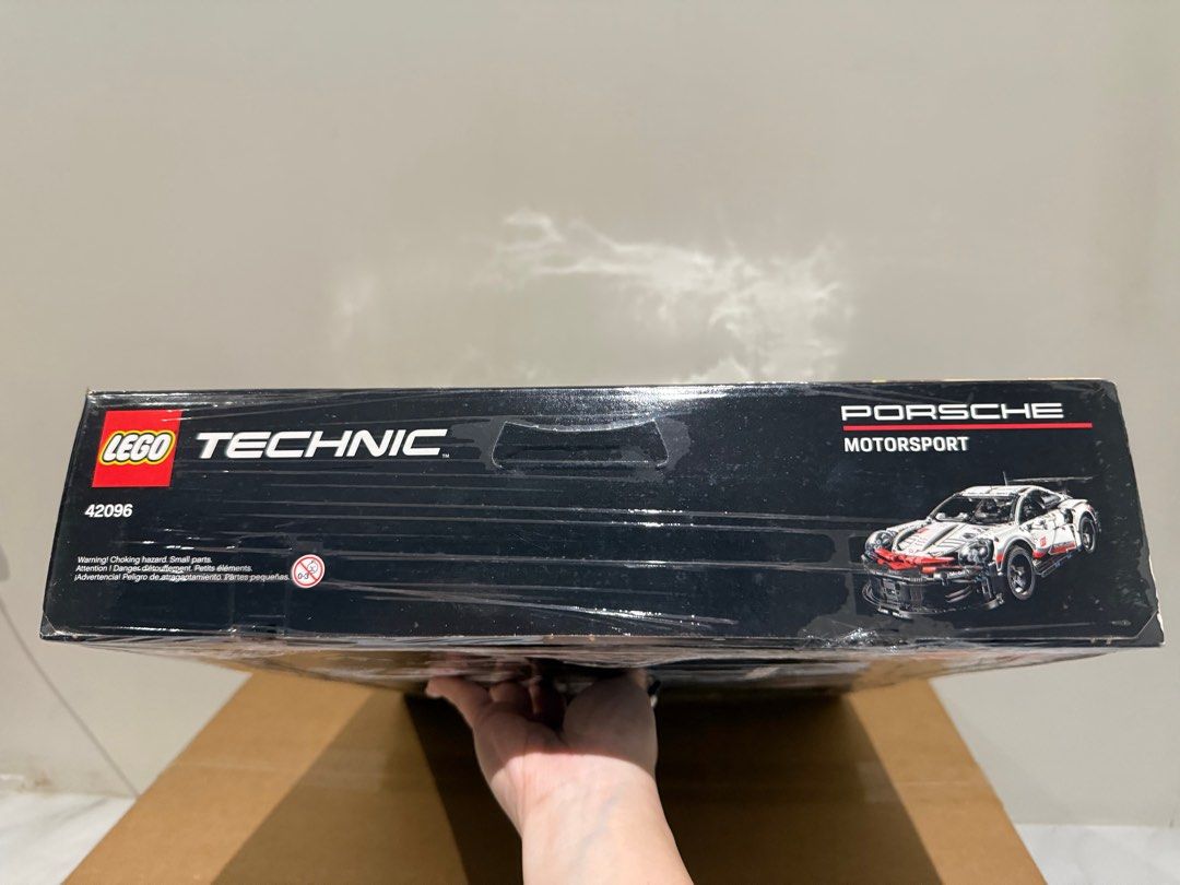 Lego Technic 42096 Porsche 911 RSR (Category: Lego & Building Sets) located in Quezon City. Submitted by lightningrush (Listing ID 1419200572, Image 3). Description: Lego Technic Porsche 911 RSR 42096 - 1580 pieces - Brand new and sealed Fast pickup from QC and San Juan. Can also arrange for shipping..