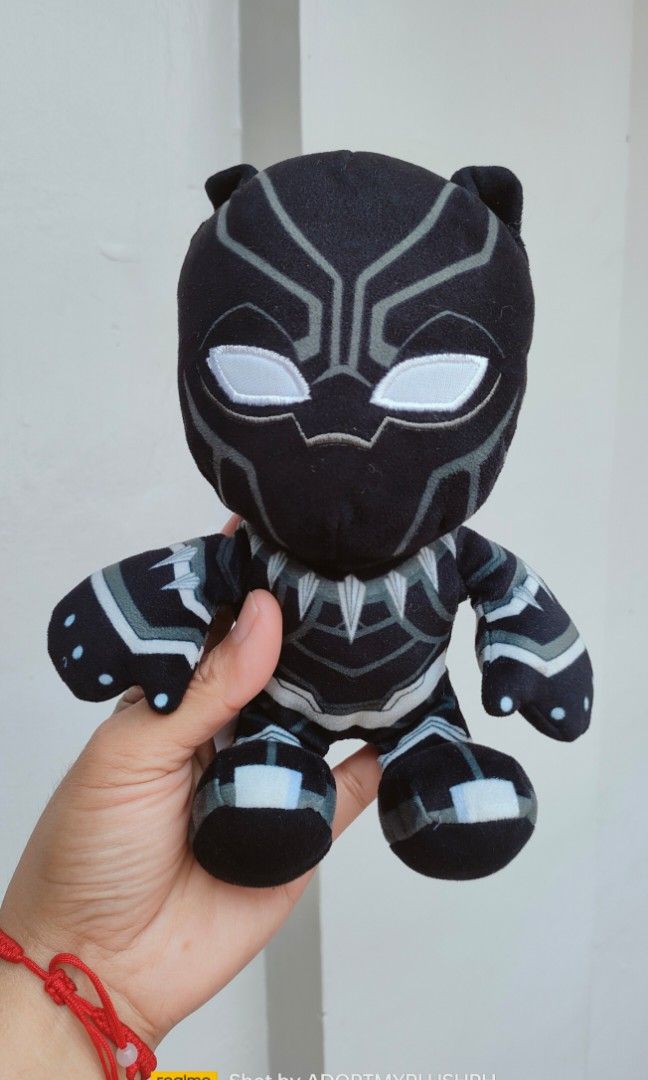 Marvel Black Panther plush toy (Category: Plushies & Soft Toys) located in Taguig. Submitted by adopt.my.plush.ph (Listing ID 1419240910, Image 1). Description: Marvel Black Panther plush toy. .
