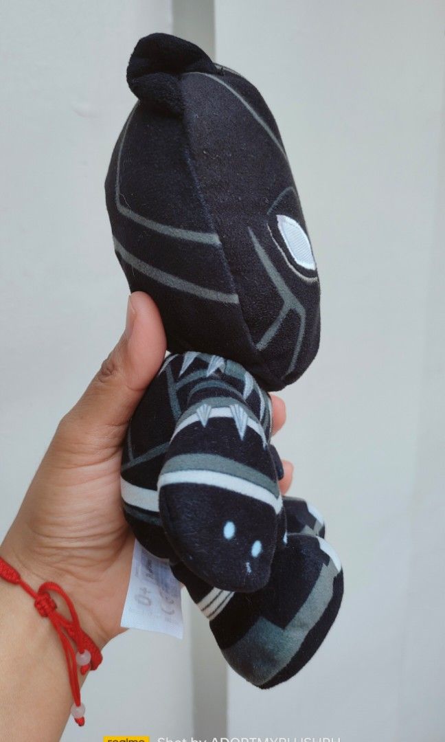 Marvel Black Panther plush toy (Category: Plushies & Soft Toys) located in Taguig. Submitted by adopt.my.plush.ph (Listing ID 1419240910, Image 3). Description: Marvel Black Panther plush toy. .
