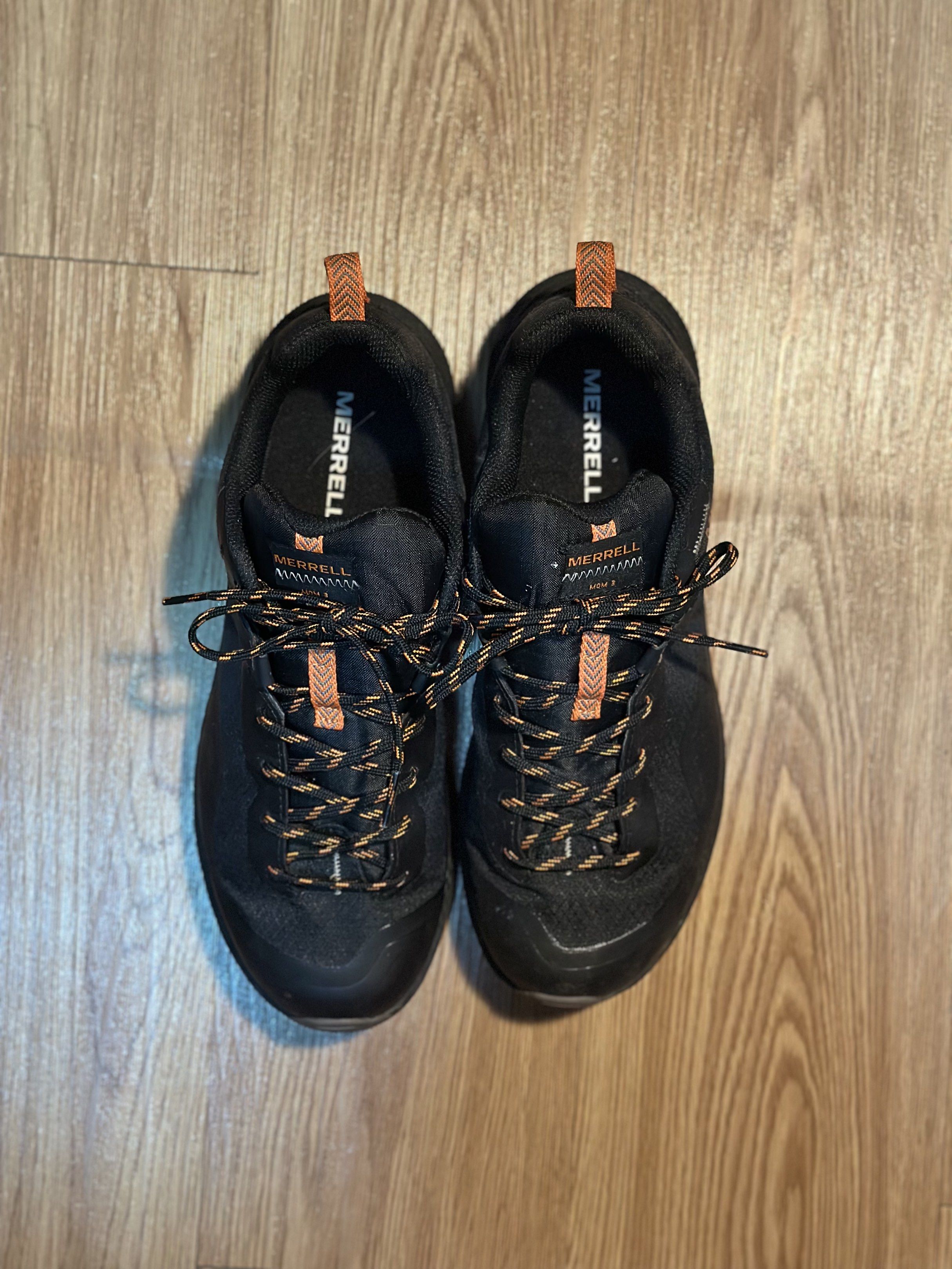 Merrell Moab Speed Gore-Tex Hiking Shoes (Category: Sneakers) located in Manila. Submitted by jsphqlo (Listing ID 1419367186, Image 1). Description: FOR SALE: Merrell MQM3 Hiking Shoes Size: US 9 Price: ₱5000 (slightly negotiable) Condition: Like new – used once only *NO BOX* Details: • Merrell MQM3 trail shoes • Used once only (March 2023) • Clean, no damage, no sole wear • Vibram outsole – great grip for trail running • Lightweight, stable, and