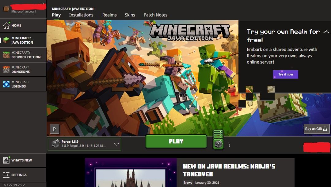 Minecraft Java Edition Account | 8 Capes | Hypixel VIP Rank ...