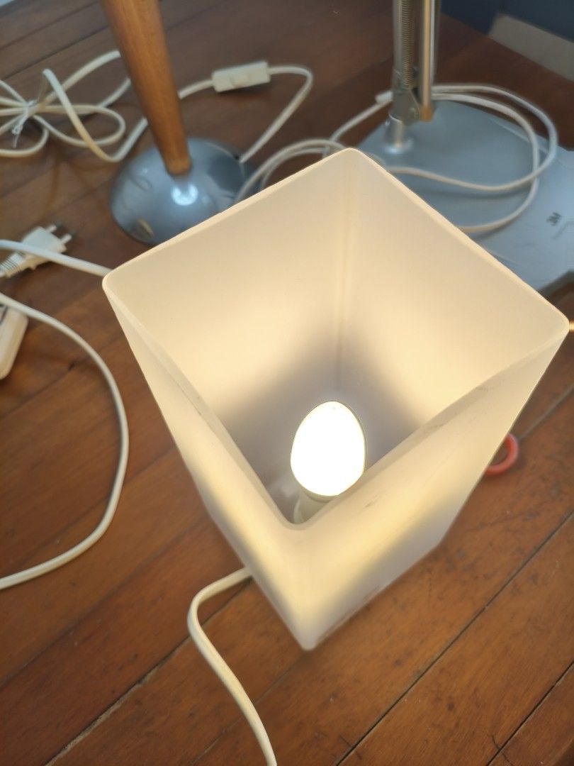 Modern Frosted Glass Table Lamp