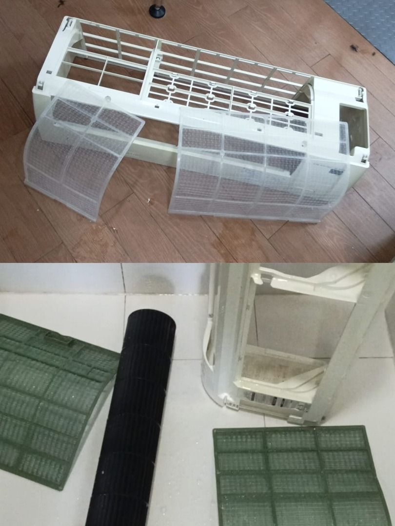 Normal / Basic Aircon Servicing (Category: General Servicing) located in Singapore. Submitted by 118ultimatecool (Listing ID 234218418, Image 2). Description: *THIS IS OUR RATE* ✅Basic Cleaning Wall Mounted Fancoil Unit ~ 3 units or more @ S$25/unit ~ 2 units @ S$30/unit ~ 1 unit @ S$40 Estimated duration per unit: 15 to 20min depending on fancoil unit model ✅THIS IS OUR PROCESS 1. Remove, clean and wash front cover or panel & air filters. 2. Rem