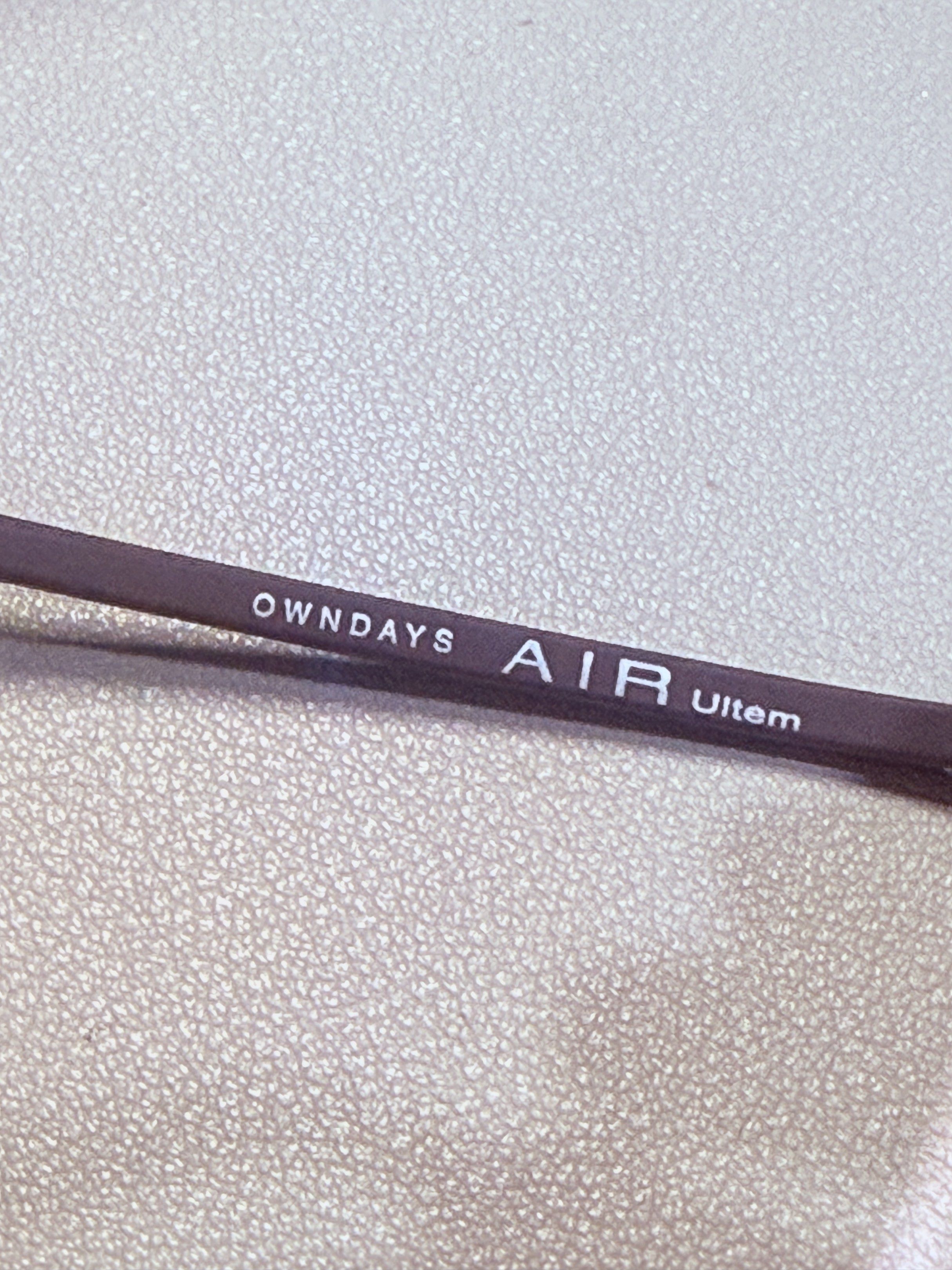 OWNDAYS AIR Ultem Eyeglasses (Category: Sunglasses & Eyewear) located in San Juan City. Submitted by shoprinat (Listing ID 1419361035, Image 2). Description: - OWNDAYS AIR Ultem eyeglasses - Dark rectangular frame - Blue light filter - Model: AU2062N-9A - Frame size: 140 C 44 18 - Includes original case.