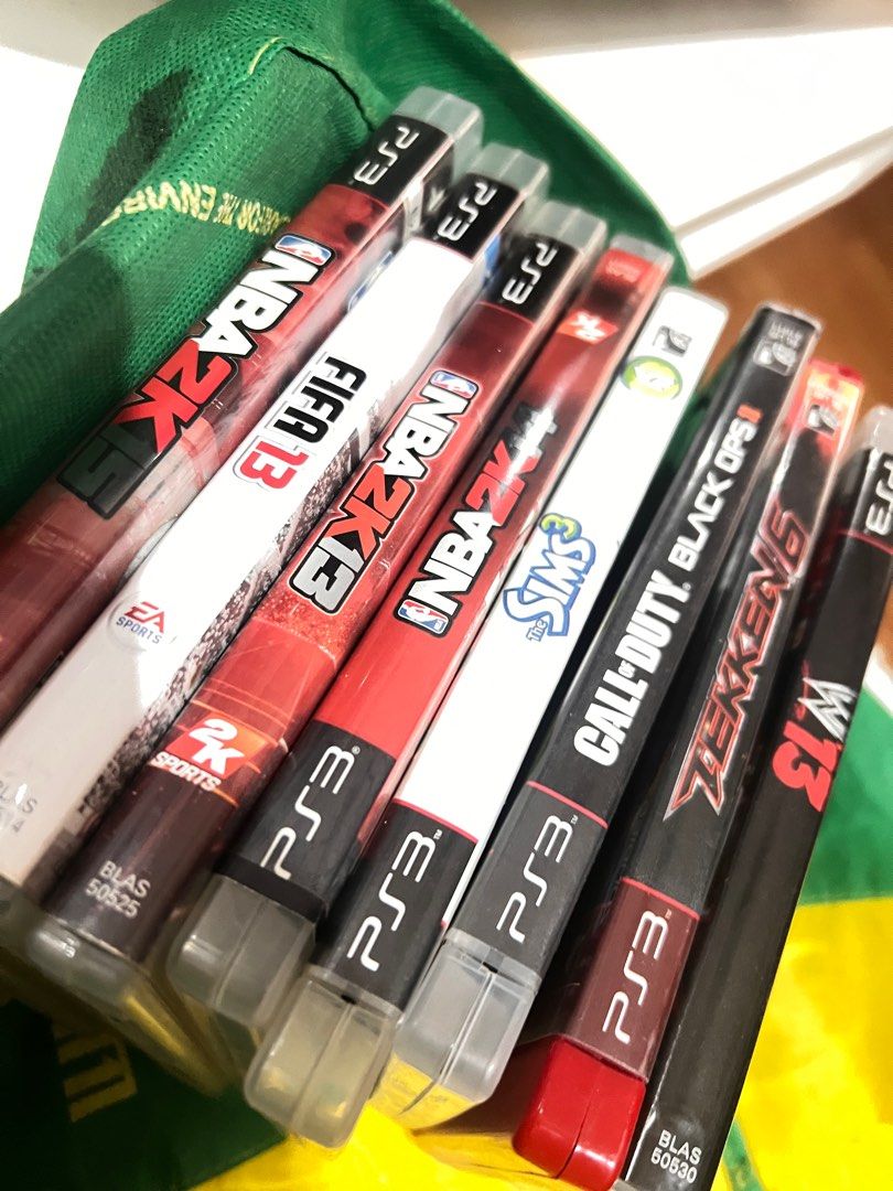 ps3 video games (Category: PlayStation) located in San Pedro. Submitted by mighty_oh (Listing ID 1419278749, Image 2). Description: original (last price) NBA2k13 ₱300 FIFA 13 ₱320 NBA2k14 ₱390 SIMS 3 ₱420❌ CALL OF DUTY ₱390 TEKKEN 6 ₱390❌ W13 ₱390 NBA 2k15 ₱420 get 3 or more with special discount .