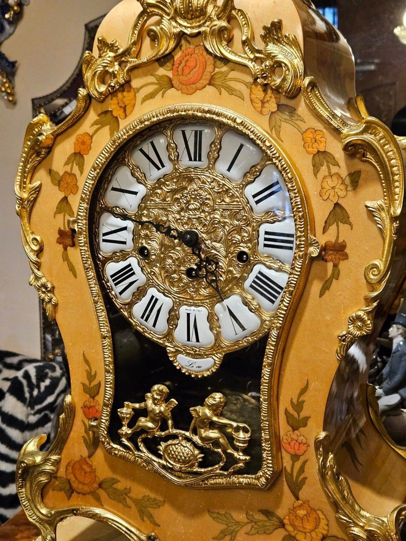 Le Ore Italian Grandfather Clock (Category: Clocks) located in Makati City. Submitted by turnintocash (Listing ID 1251482470, Image 2). Description: height 74 inches width 18 inches depth 10 inches.