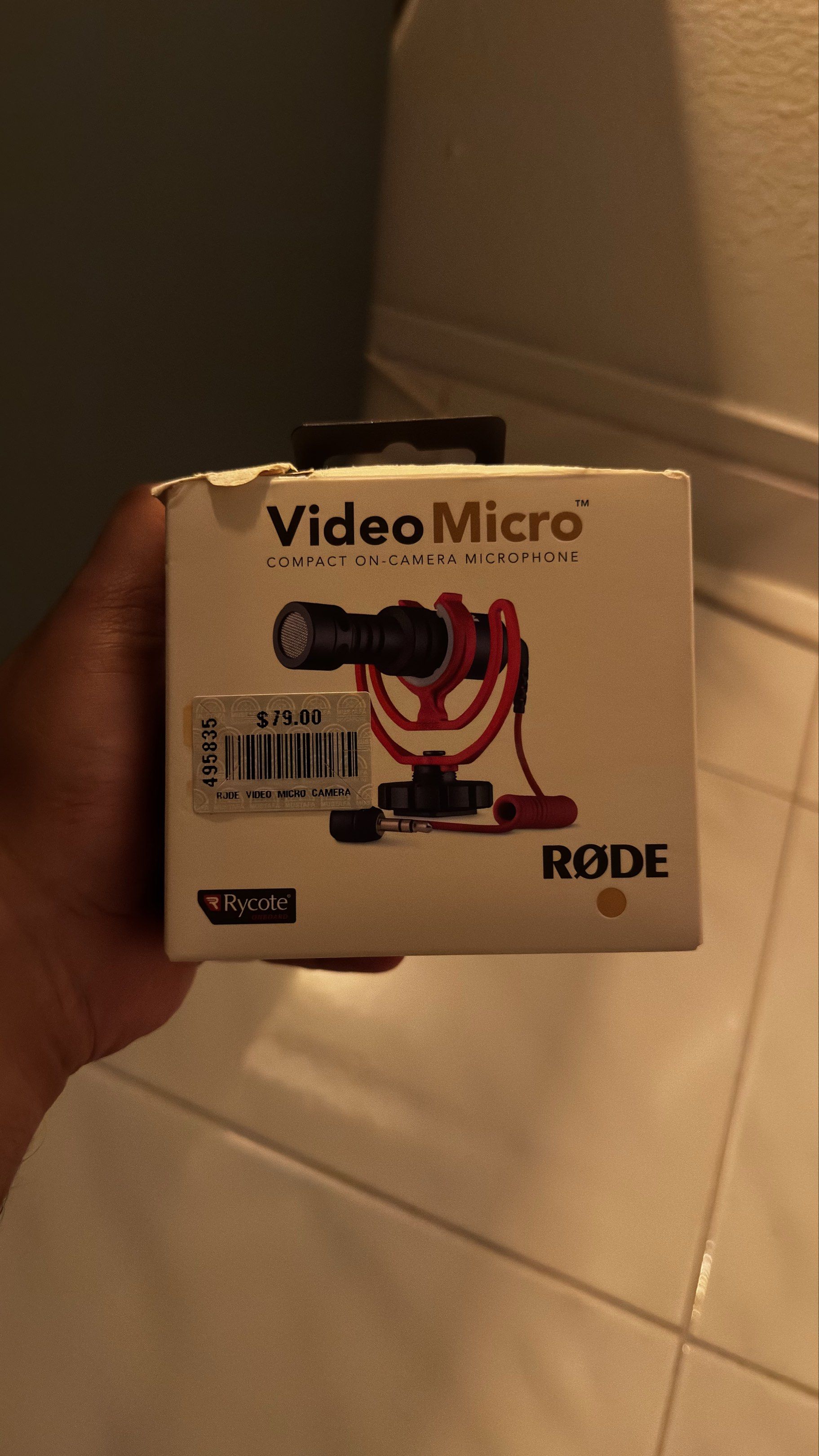 Rode VideoMicro Compact On-Camera Microphone
