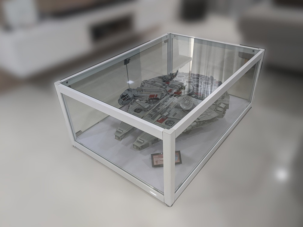 sgtoydisplay Corvette Custom Coffee Table | Glass Display | Lego ...